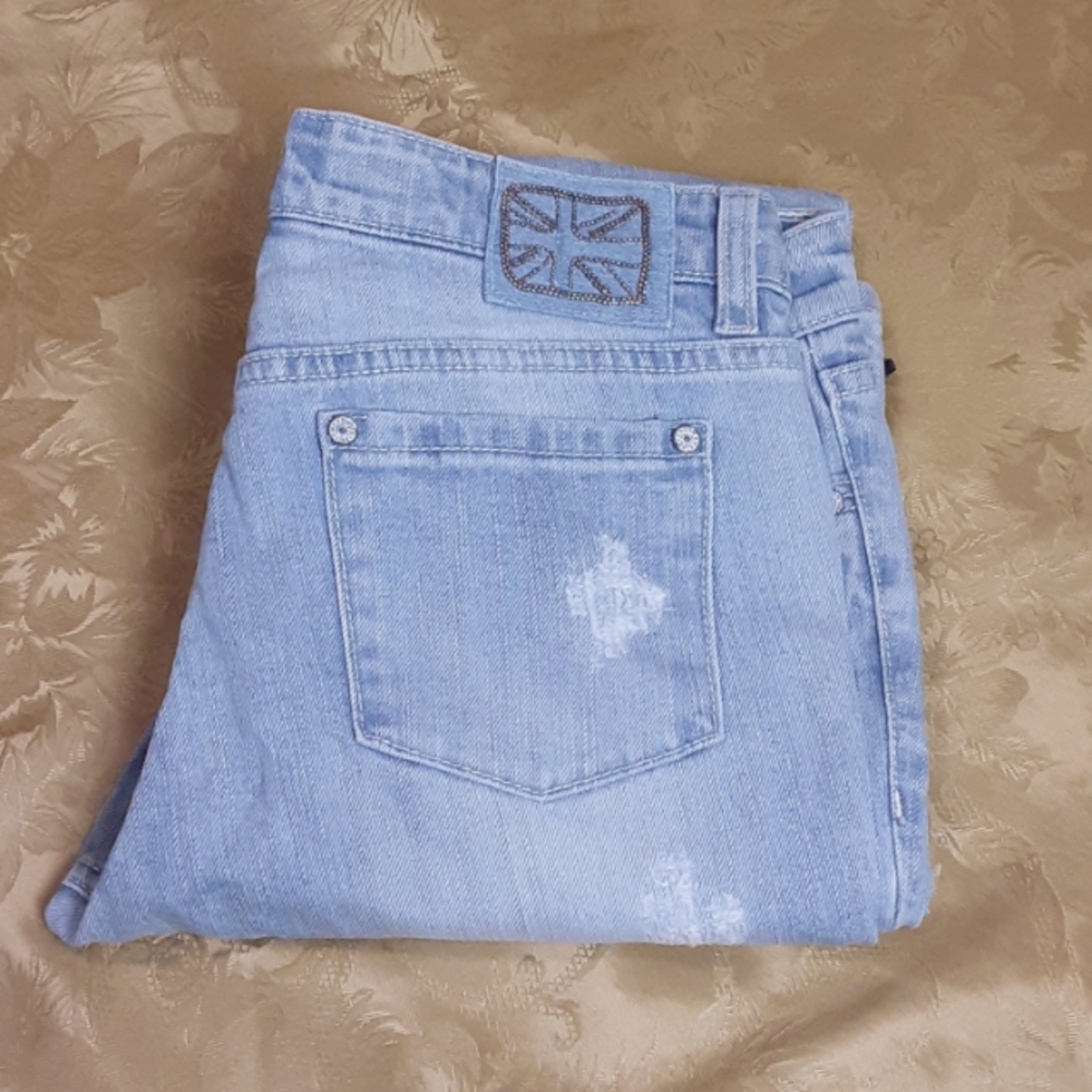 London Bridge JEANS STRETCH Size 27  Color Blue EXELLENT CONDITIONS